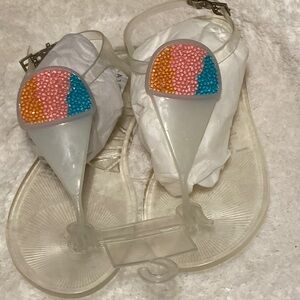 Katy Perry snow cone jelly sandals size 8 and 9 available